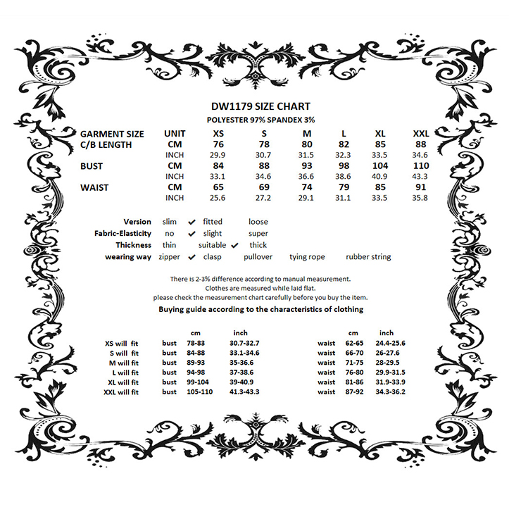 Midnight Cascade Ruffled Halter Dress size chart